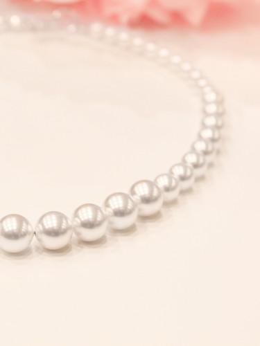 Classic bridal pearl necklace - pearl,
