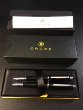 Cross Bailey Fountain Pen & Ballpoint Gift Box Set Hargreaves Lansdown NM