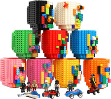 New! Kids Building Bricks Mugs