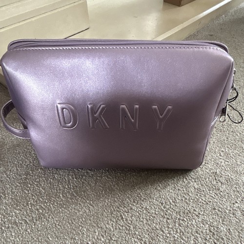 Dkny purple make bag - dkny,