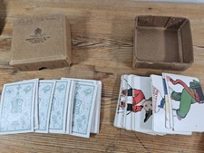 ANTIQUE 1906 FAULKNER MISFITZ MANY FOLK GAME 72 CARDS COMPLETE RARE VINTAGE