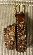 NANNI ITALY TAN STUDDED