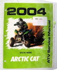 ARCTIC CAT DVX 400 ATV Quadbike Workshop Manual 2004 #2257-027