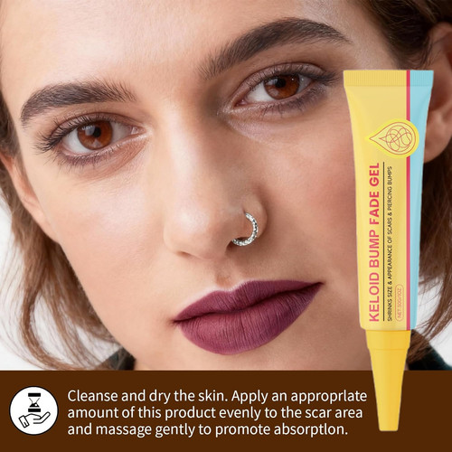 Keloid bump removal gel - removal, for