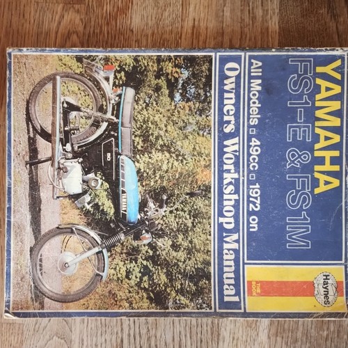 Haynes yamaha fs1 - haynes, fs1-e
