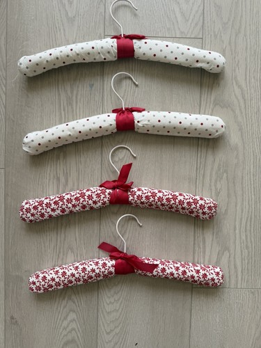 Padded fabric hangers - padded,