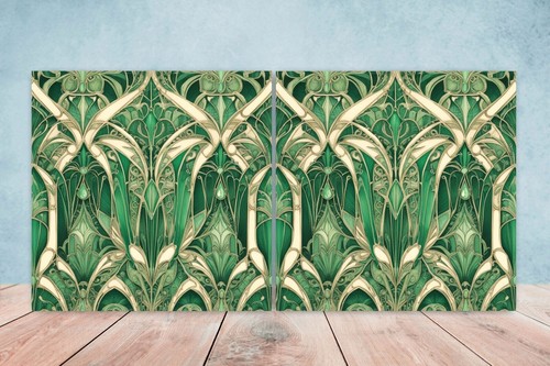 Art deco design ceramic tiles - design,