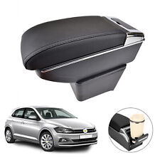 Dual Layer Armrest For Volkswagen Polo Mk4 2002 - 2009 Car Central Storage Box