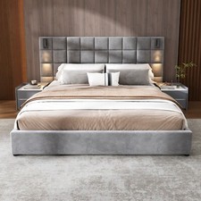 Modern King Size Upholstered