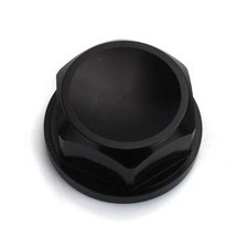 CNC Aluminum Steering Stem Nut M28 black
