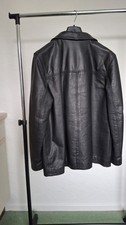 Men's Leather Coat Medium