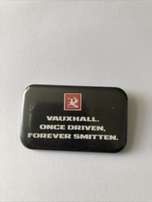 1970s Vintage Badge Vauxhall - Once Driven Forever Smitten