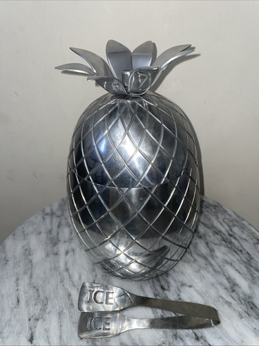 Cb2 pineapple ice bucket - ice, with