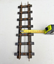 Vintage Bassett Lowke 3 Rail Wooden Sleeper Straight Track