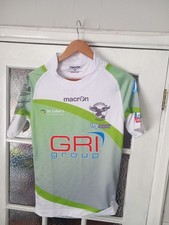 Macron Sheffield Eagles Short Sleeve Rugby League Shirt Size Medium