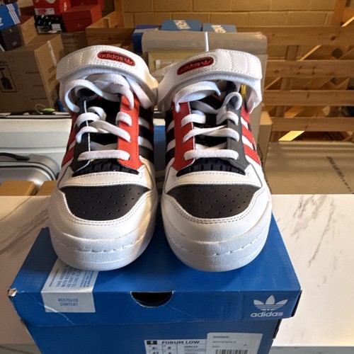 Adidas forum low mens trainers - adidas,