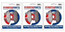 Front & Rear Brake Pads (3