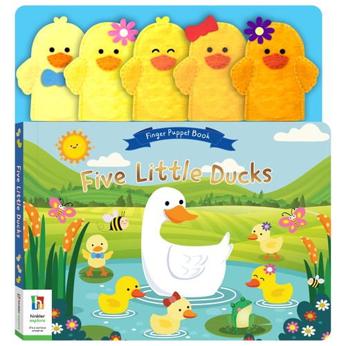 Five little ducks finger - little,