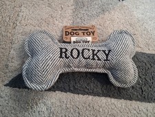 Rocky Persomalised Dog Toy