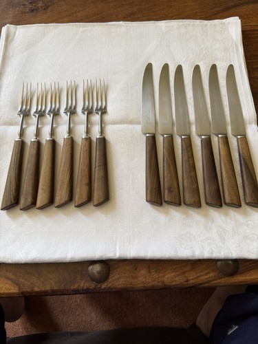 Mills moore cutlery set teak - mills, set,