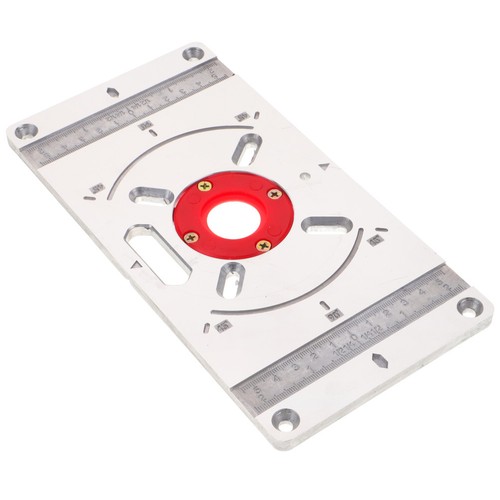 Router table insert plate for - table,