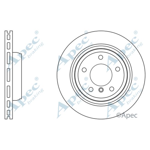 Brake discs vented for bmw - brake,