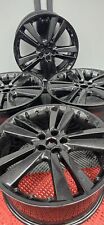 GENUINE JAGUAR XF KALIMNOS BLACK 20" INCH ALLOY WHEELS SET X4 8.5J ET49
