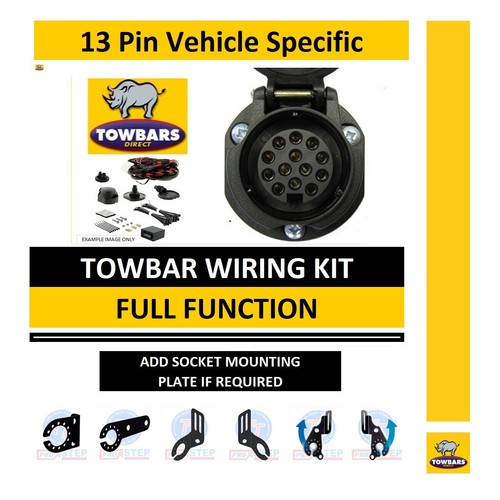 Pin towbar wiring kit - 13,