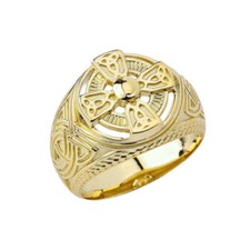 Mens Celtic Trinity Knot Ring