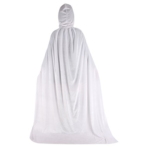 Faux velvet hooded - velvet,
