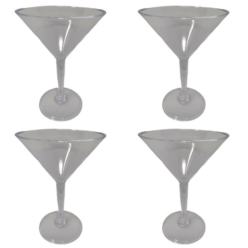 Plastic martini cocktail - 4, x