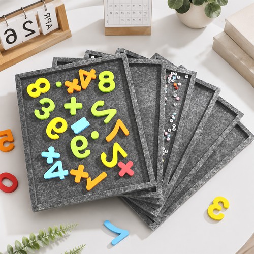 Felt jigsaw puzzle - felt, sorting