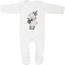 'Pair Of Cute Sheep' Baby