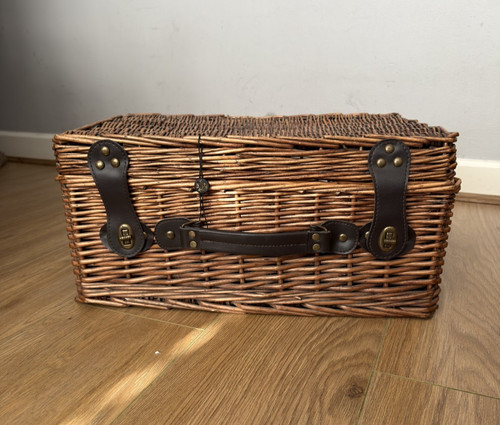 Large wicker picnic hamper - wicker,