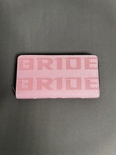 JDM Bride Wallet Purse Pink BNWOT Racing Seat Fabric Drift Style Fast Ship ?