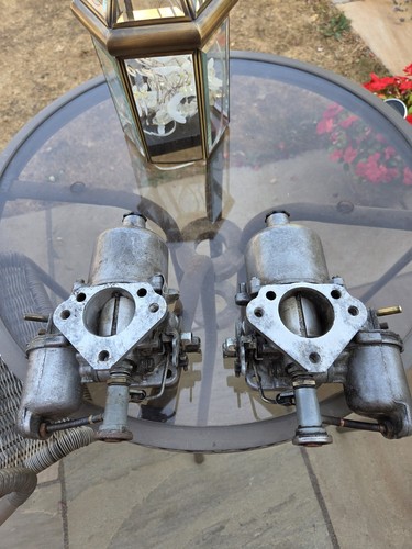 Pair hs6 carburettors - su,