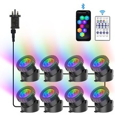 NATPOW Pond Lights, RGB