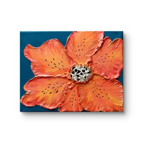 Original apricot flower - original,
