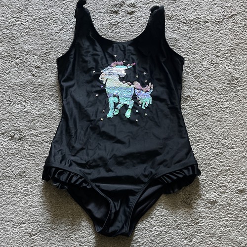Girls unicorn sequin frill - sequin, all