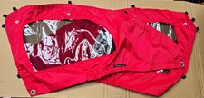 Christiania "Bugatti" Rain Tent SIDES ONLY - for Christiania Trike Rain Tent RED