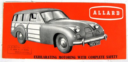 Allard safari estate car sales - allard,