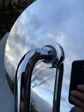 Mira Adept BRD Chrome & White  250mm Fixed Shower Head Brand New Out Package.