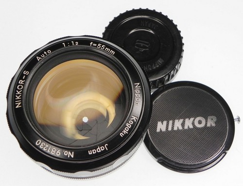 Nikon 55mm non ai - f1.2, non-ai