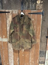 Vintage Smock Denison Airborne Troops Jacket S.L. & M. Feathers LTD 1944 Size 6
