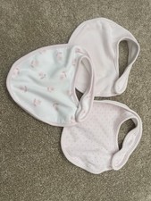 Baby Bibs Bundle Pink Pretty X3
