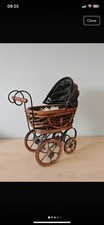 Vintage Retro Dolls Pram 14”