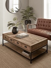 Designer Reclaimed Wood Coffee