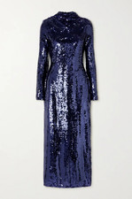 SELF PORTRAIT Blue Navy Sequin