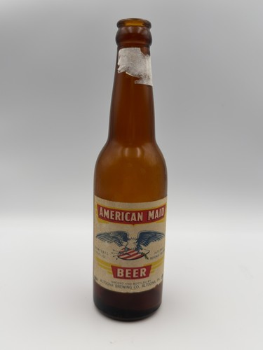 Vintage american maid beer - maid,