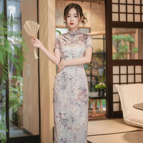 Ladies chinese misty - chinese, purple